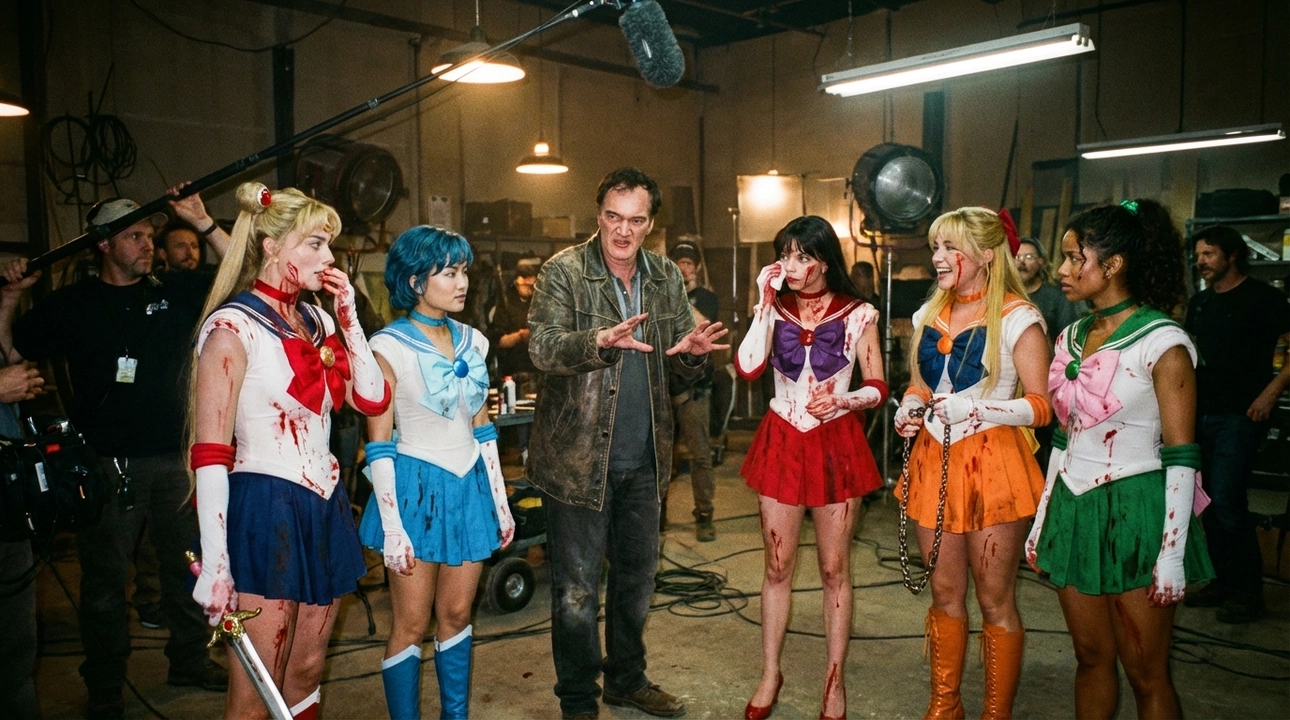 Behind the scenes - Costume fitting