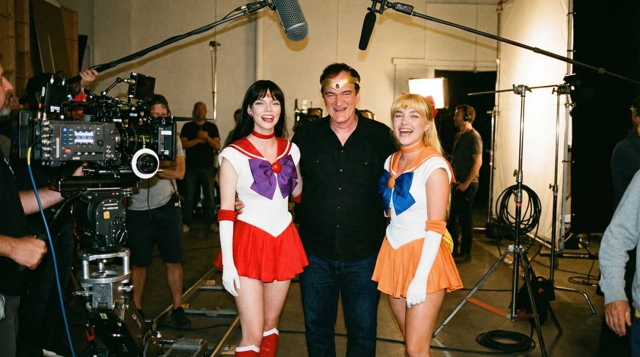 Behind the scenes - Lighting setup