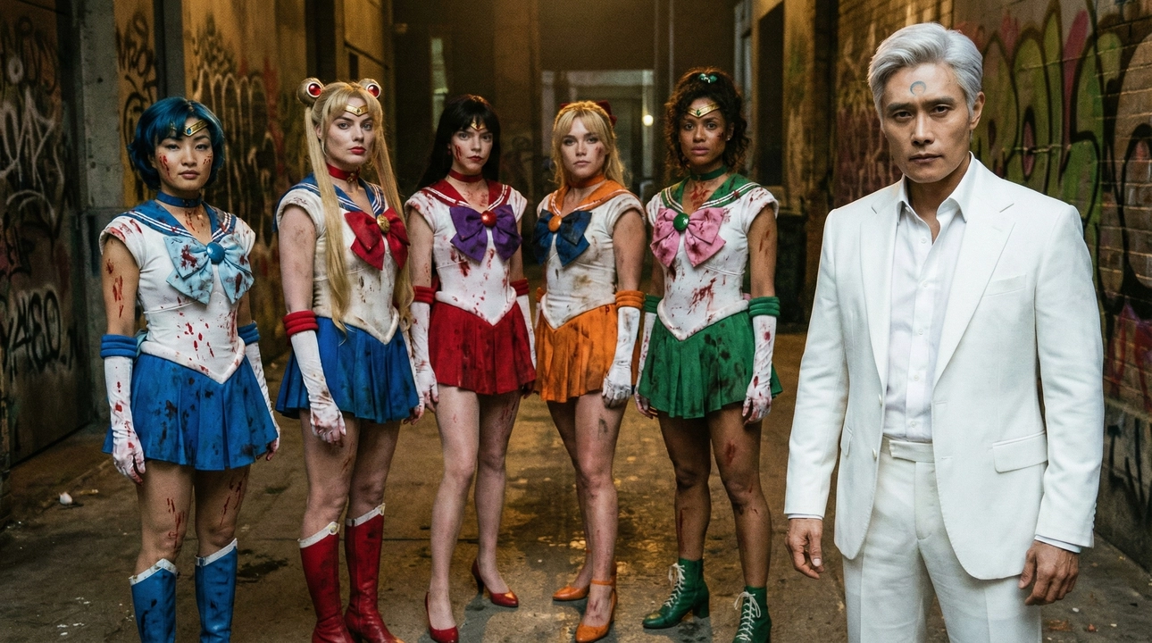 Sailor Moon Blood Moon film still - Anya Taylor-Joy fight scene