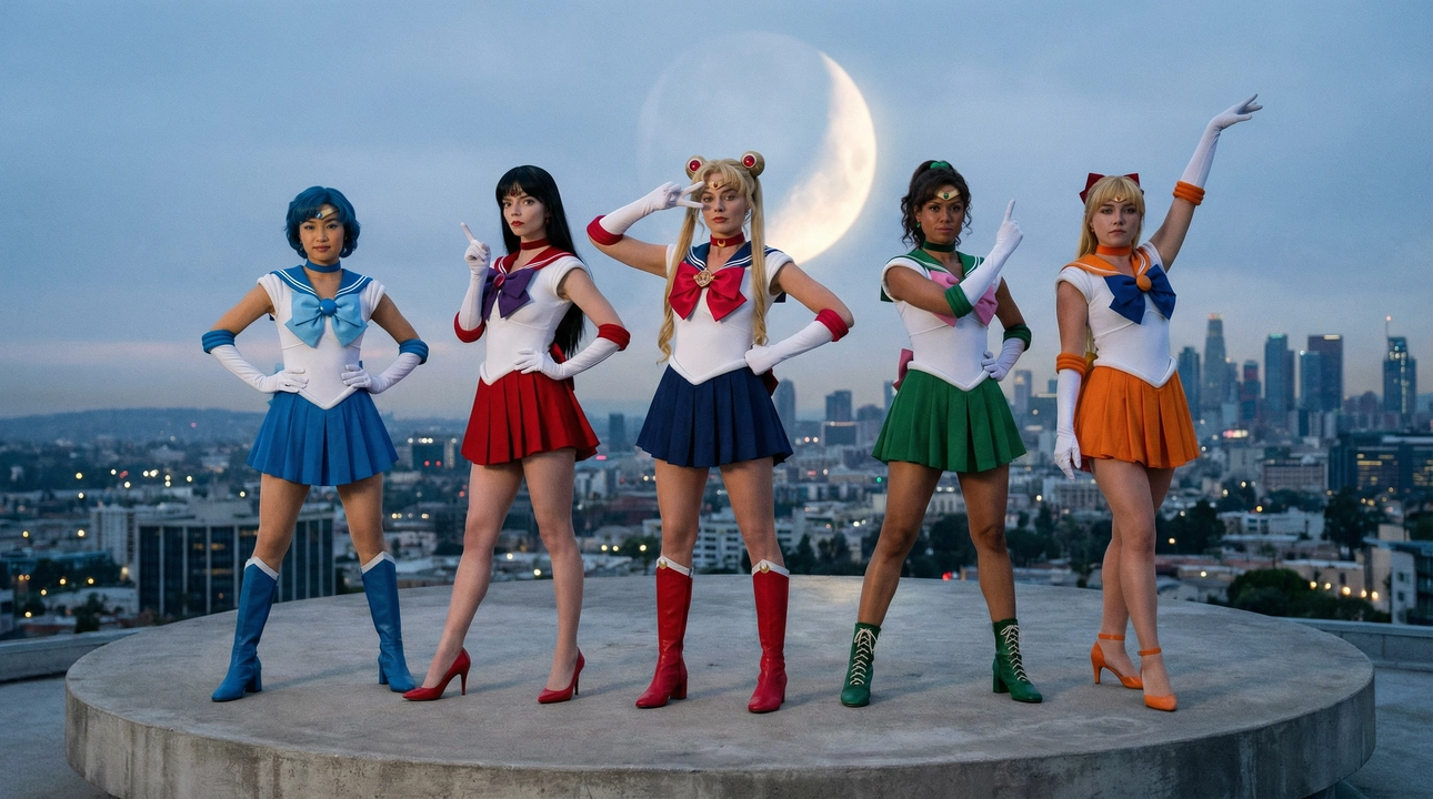 Sailor Moon Blood Moon film still - Lee Byung-hun as villain