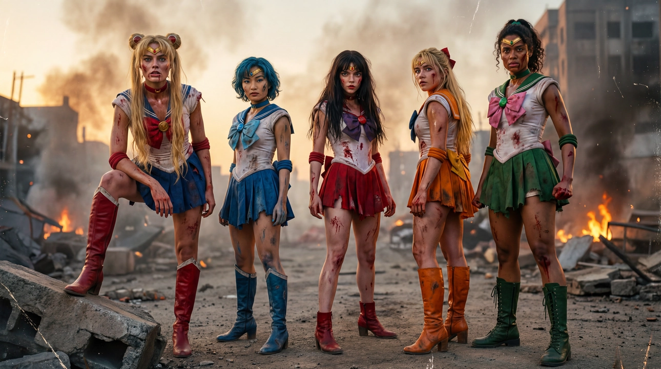 Sailor Moon Blood Moon film still - Production design