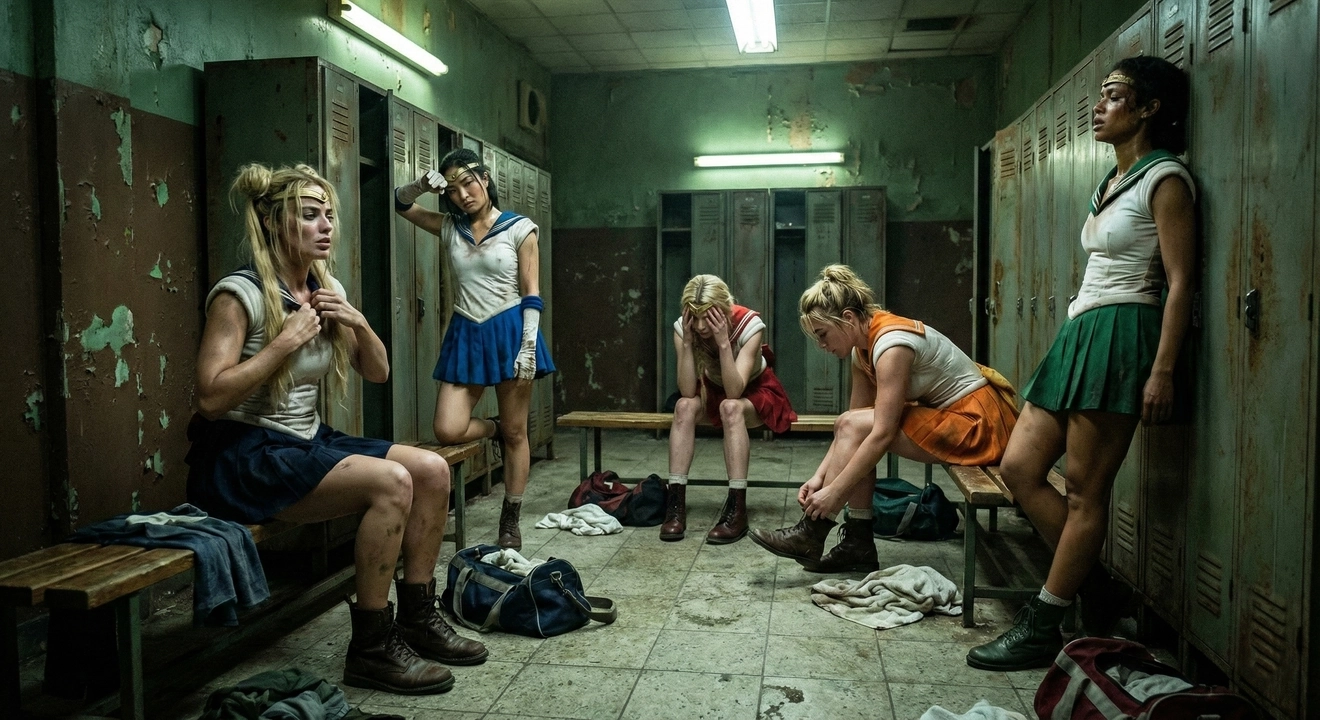 Sailor Moon Blood Moon film still - Final battle