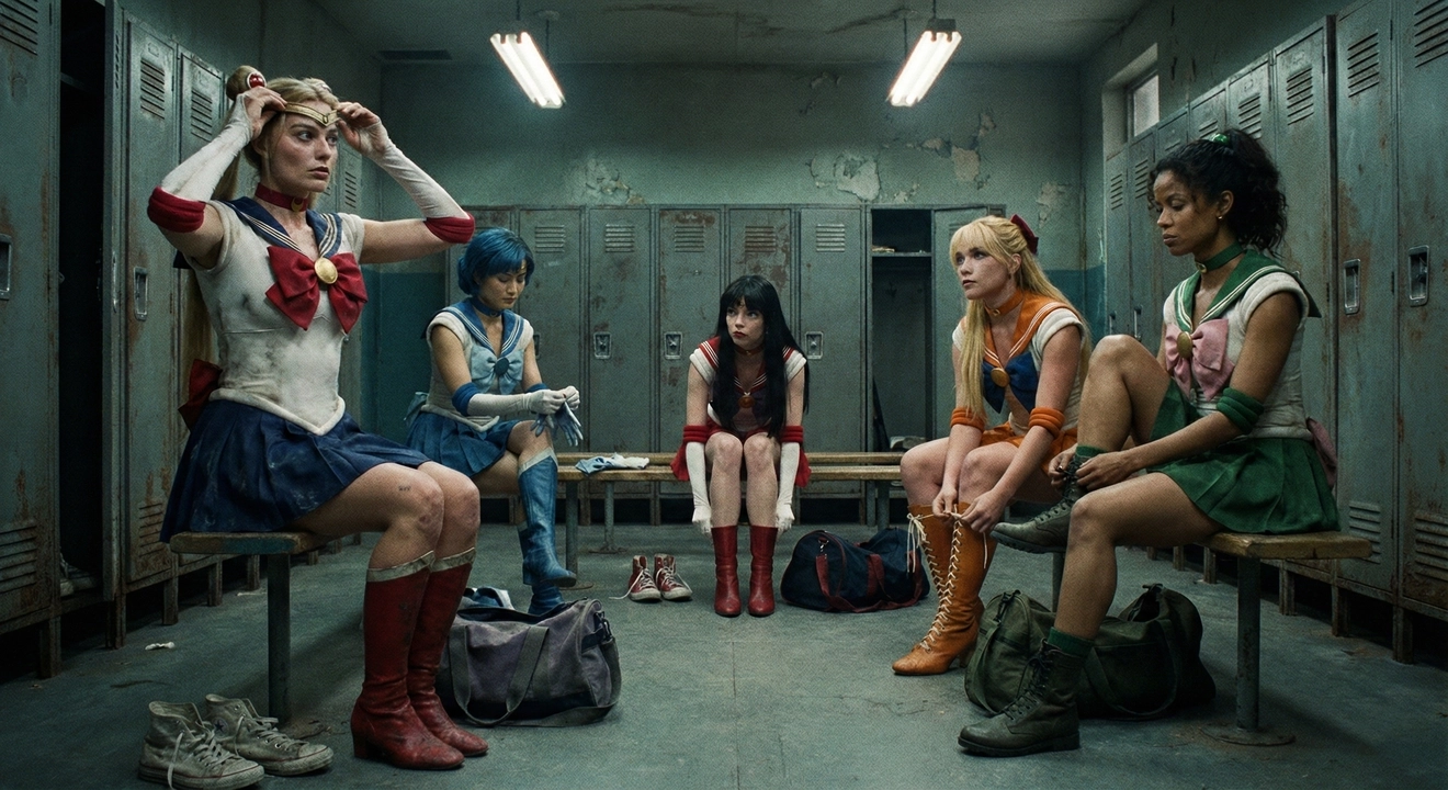 Sailor Moon Blood Moon film still - Ending sequence