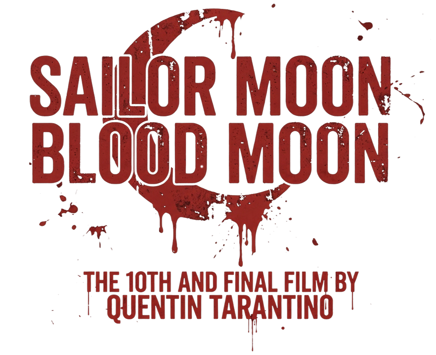 Sailor Moon Blood Moon - Official Logo - Grindhouse Action Film 2025