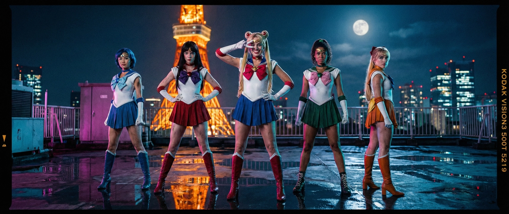 Sailor Moon Blood Moon Movie Poster 9 - Gugu Mbatha-Raw as Sailor Jupiter